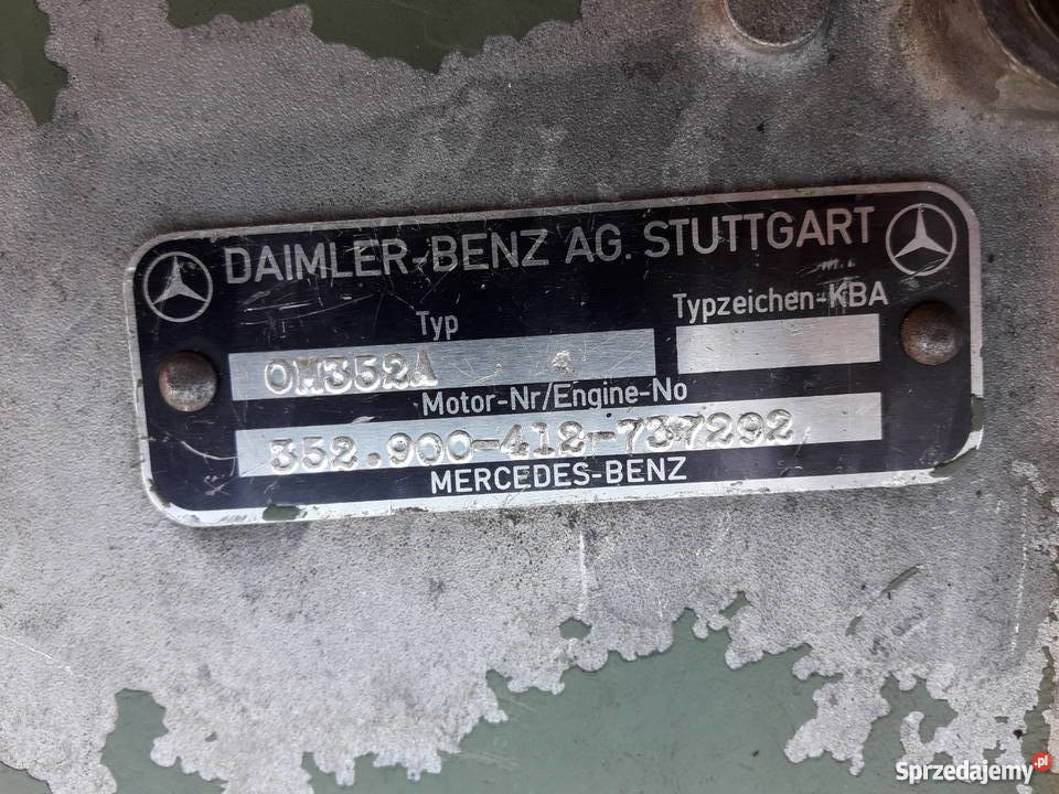 Mercedes OM352A Claas DominatorMercator OM352 Częstochowa sprzedam