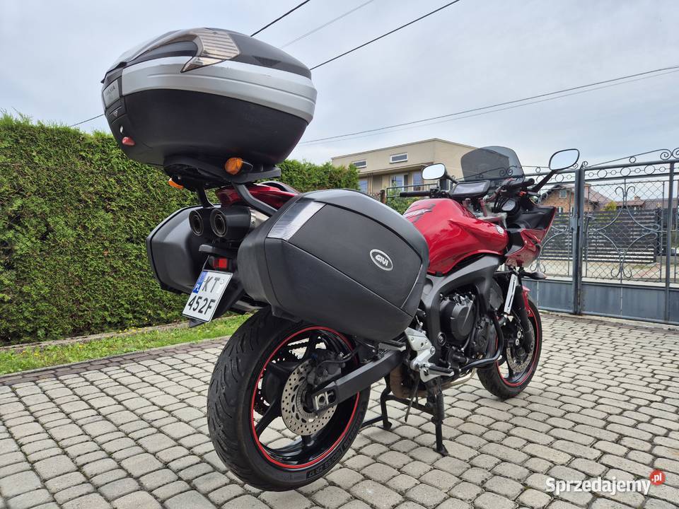 Yamaha FZ6 S2 Fazer ABS kufry Givi gmole małopolskie Tarnów