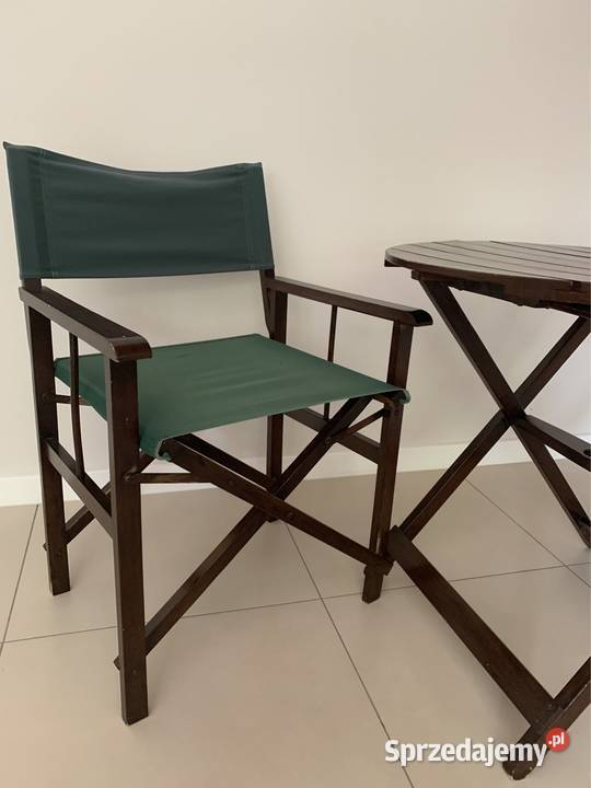 Sprzedam regulowany fotel obrotowy o 360 drewno Kalisz