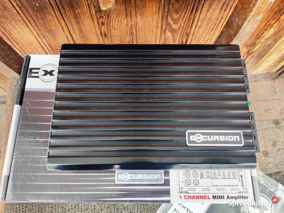 Wzmacniacz samochodowy 2 kanałowy Excursion Niegowonice sprzedam