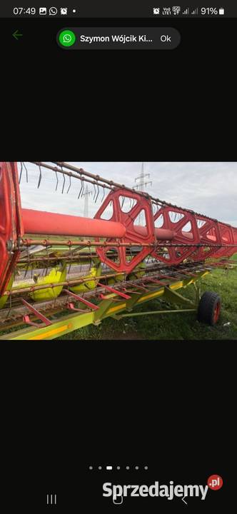 Heder Claas C 660 Hrubieszów