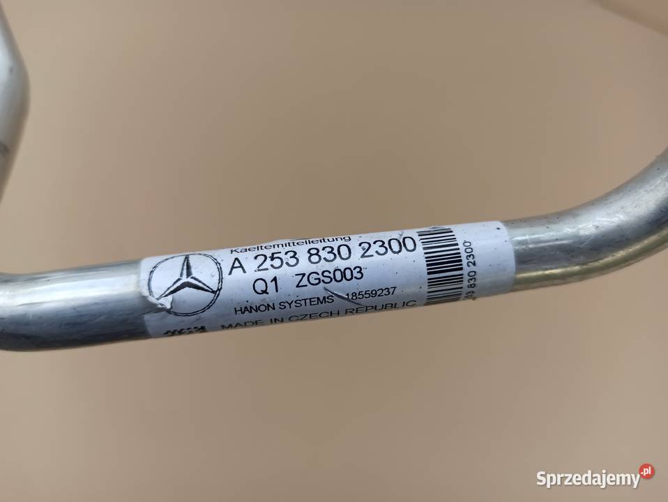MERCEDES GLC W253 PRZEWÓD RURKA KLIMATYZACJI lubuskie Trzciel