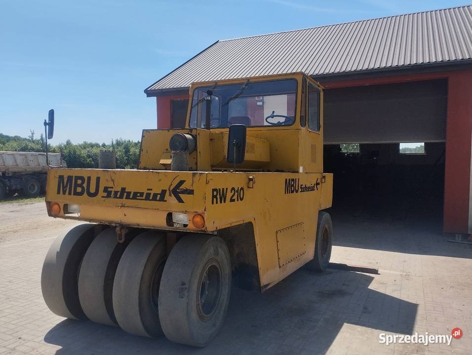 Walec guma Hamm MBU RW210 ogumiony Bomag Ćmińsk