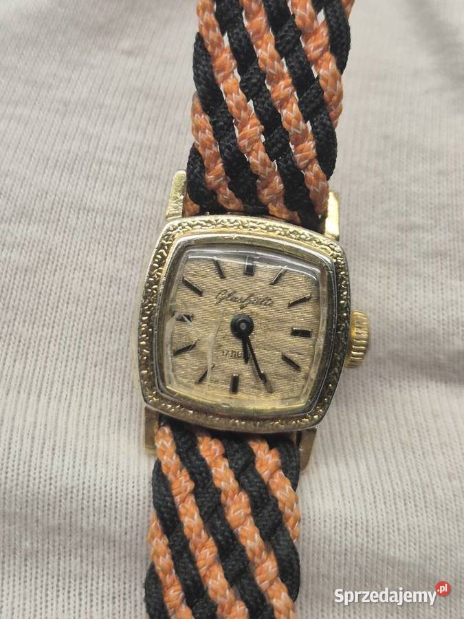 Zegarek Glashtte GuB miniatura vintage Chorzów