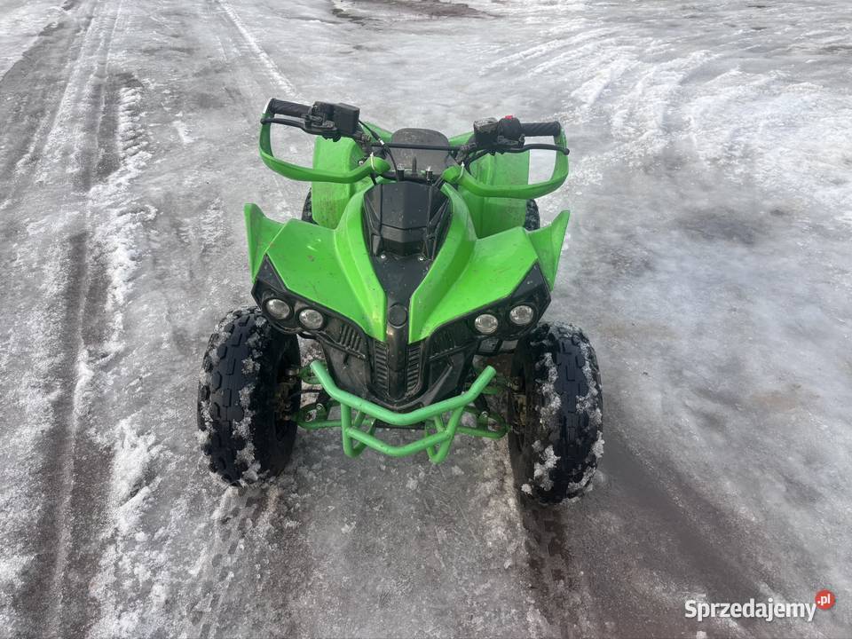 Quad Bombardier 125 zielony półautomatyczna Białystok