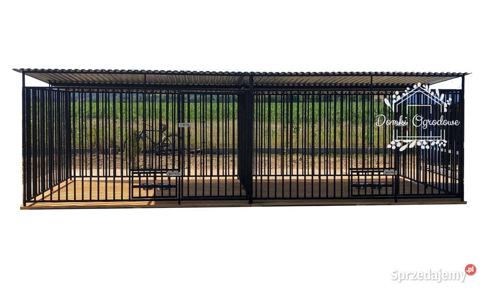 Kojec Psów 6x2m drewniana Podłoga uchwyt na małopolskie