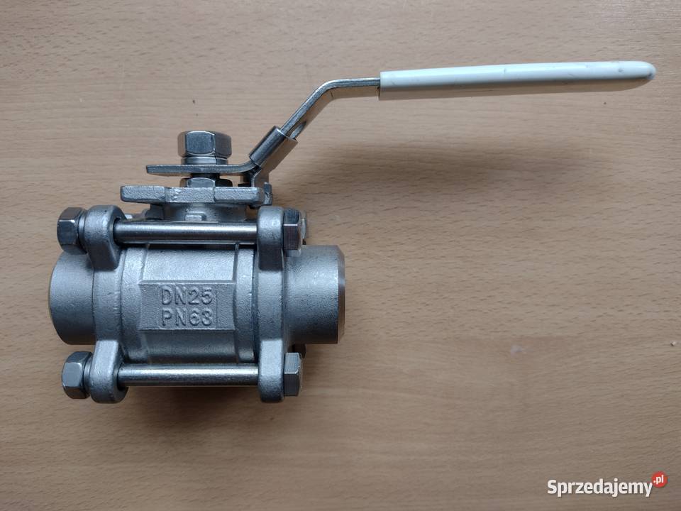 Zawór kulowy nierdzewny DN25 PN63 Hydraulika i armatura podkarpackie Zawierzbie