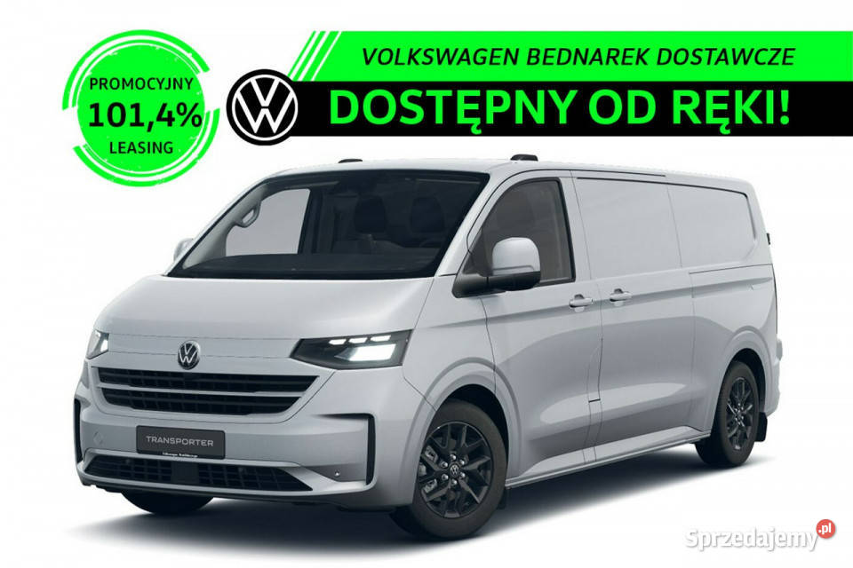 Volkswagen Transporter Furgon 20 TDI 150 3500mm pełny VAT Łódź