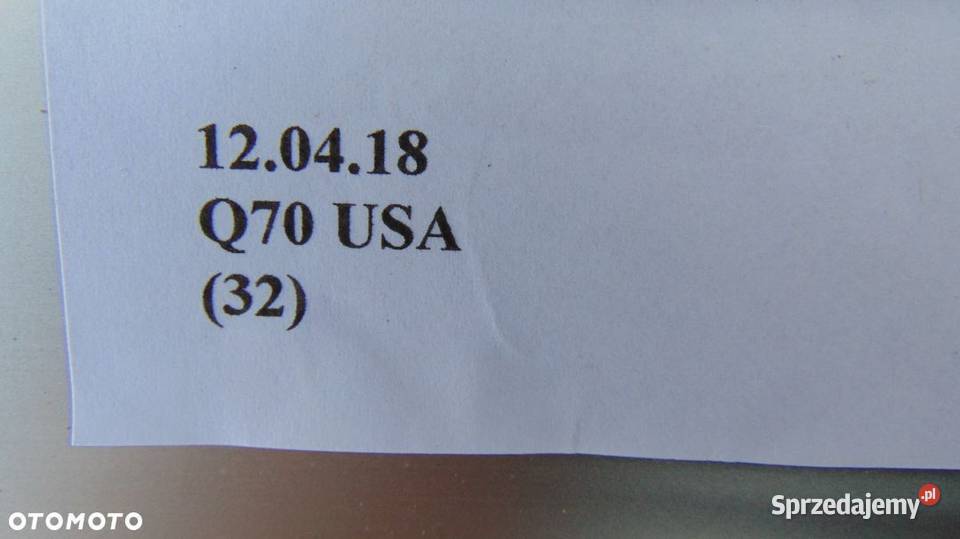 LISTWA NAKŁADKA PROGOWA PRAWA LEWA TYŁ INFINITI osobowe Nowy Tomyśl