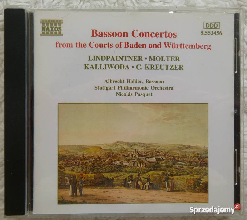 Płyta CD Koncerty fagotowe z dworów Warszawa