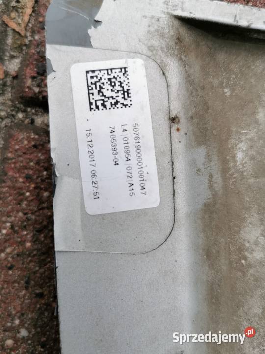 Spojler środkowy zderzaka przód Mini Countryman Zderzaki