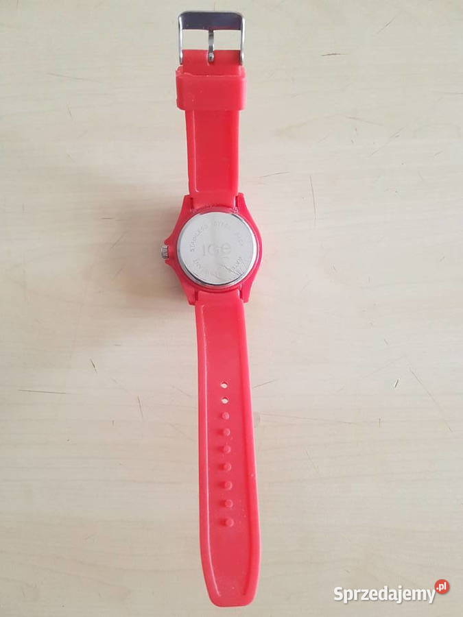 Zegarek nareczny ICE Watch czerwony 3 ATM Milicz