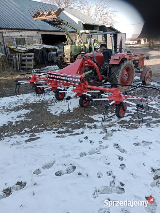 Przewracarka do siana nieuszkodzony Zgrabiarki i przetrząsacze Stara Kornica sprzedam