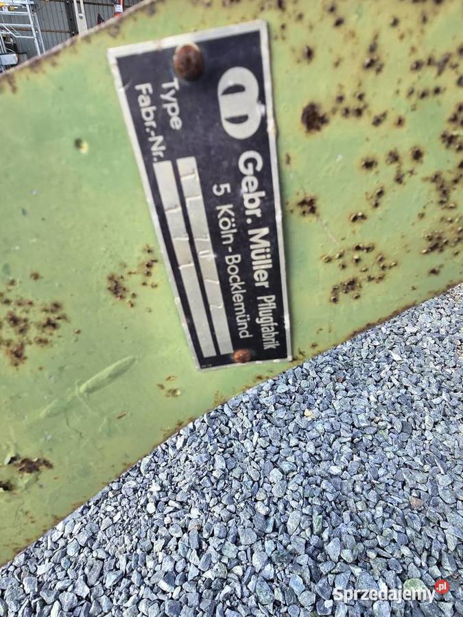 Głębosz 2 zębny MULLER TL 702 łódzkie Bolesławiec