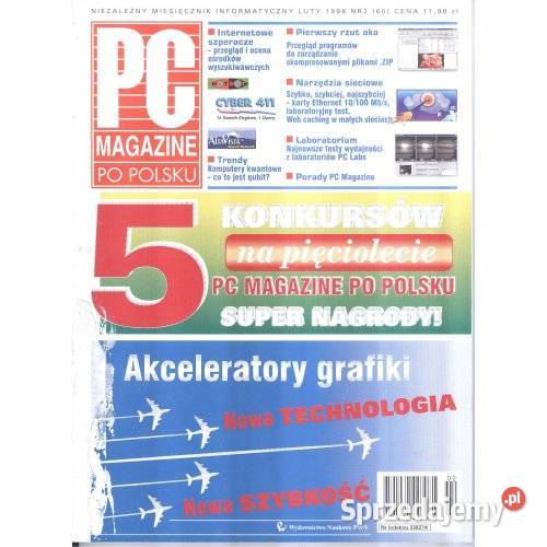 PC Magazine polsku 2 60 luty 1998 Antyki, Sztuka, Kolekcje