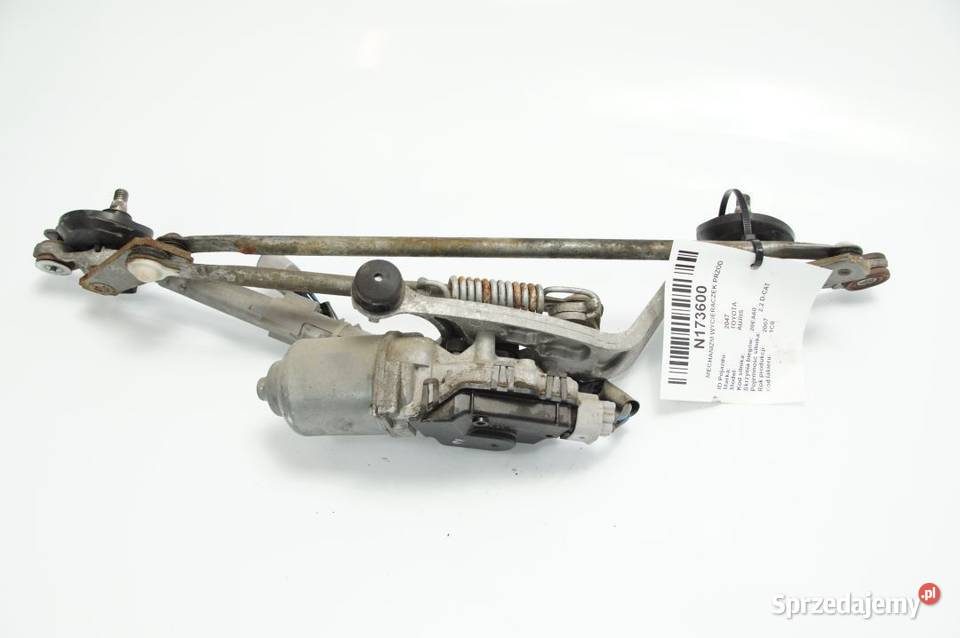 MECHANIZM WYCIERACZEK PRZÓD TOYOTA AURIS Lipno