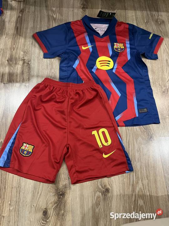 Strój piłkarski FC Barcelona Yamal czerwony opolskie Głuchołazy