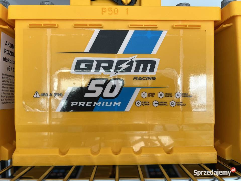 Akumulator GROM Racing 50Ah 480a Piekary Śląskie