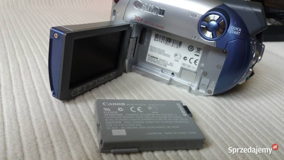 Canon DC201 DVD Camcorder Kamera Płońsk