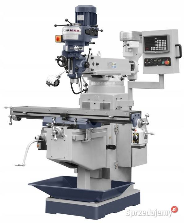 FREZARKA CORMAK 1370X254 3kW GŁOWICA SKRĘTNA W 2 mazowieckie