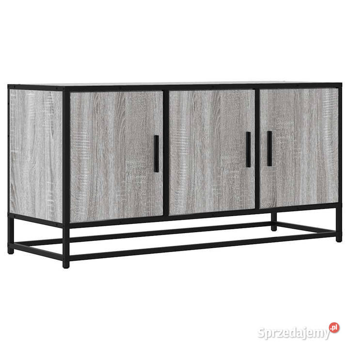 Szafka pod telewizor szary dąb sonoma 100x35x50 RTV mazowieckie Warszawa