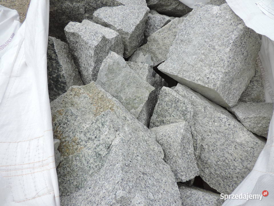 Kamień szary do gabionu ogrodzenie granit Biała łódzkie Łódź sprzedam