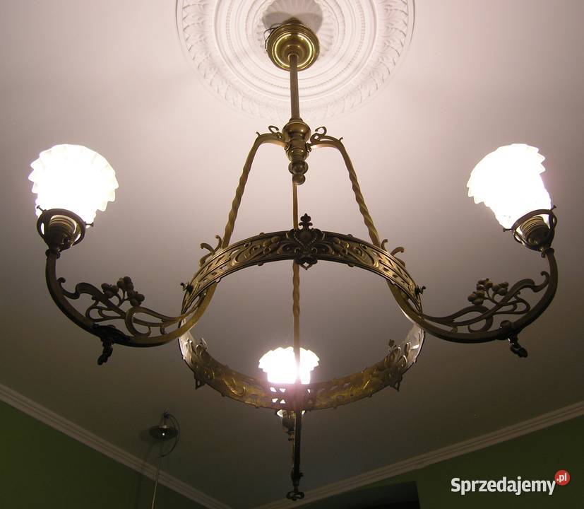 Stara lampa wisząca Sopot sprzedam