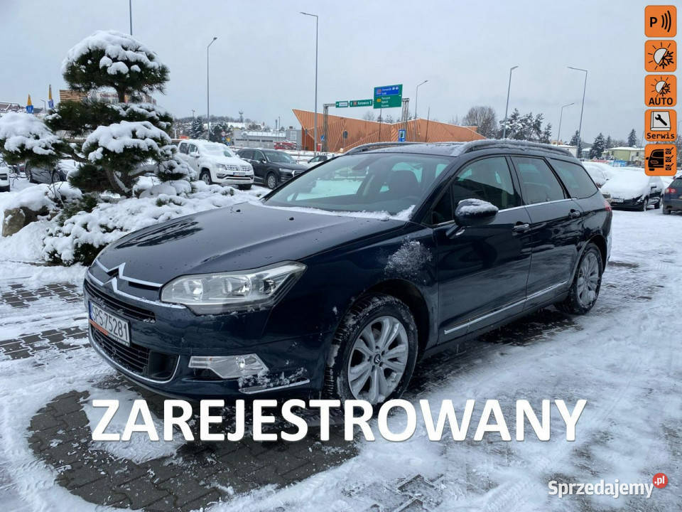 Citroen C5 manual PDC multifunkcja tempomat hak Rok produkcji 2012