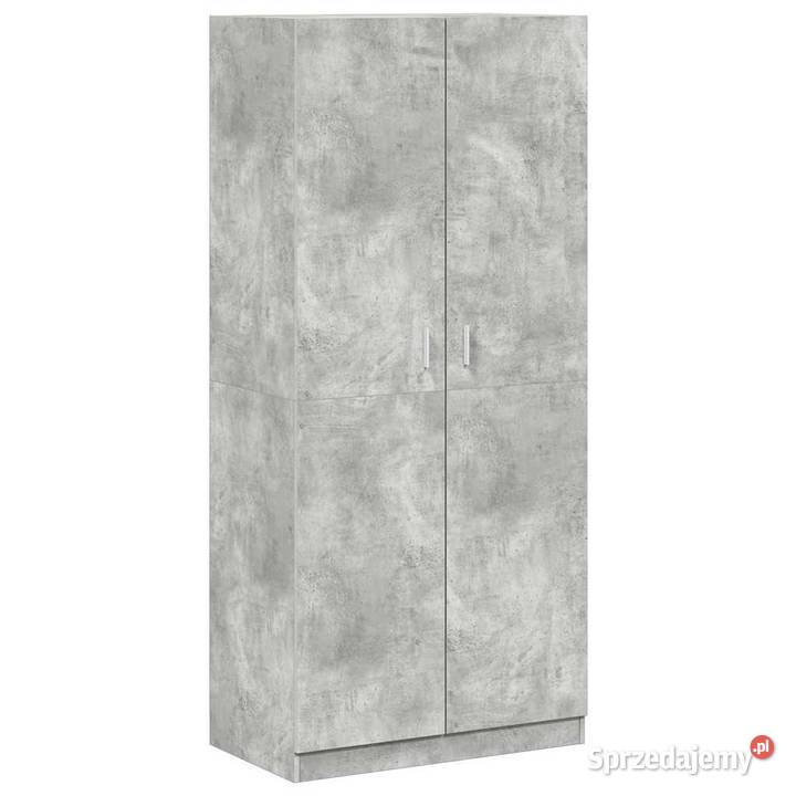 vidaXL Szafa betonowa szarość 90x52x200 Warszawa