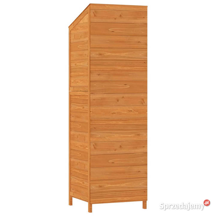 Szopa ogrodowa brązowa 55x52x1745 lite drewno mazowieckie