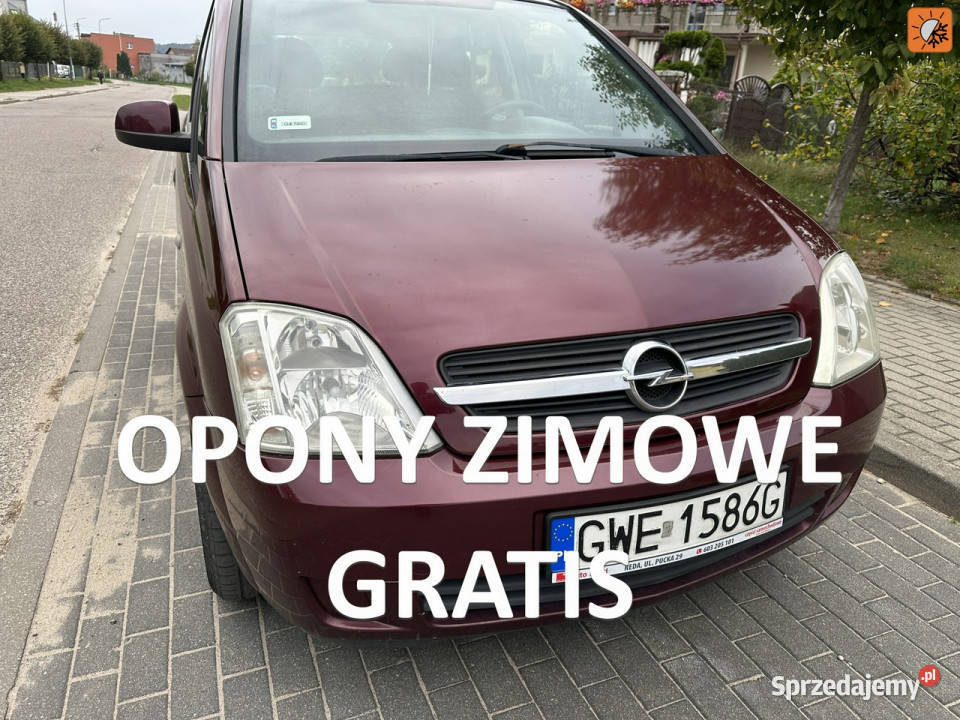 Opel Meriva Mocny Diesel hak klima mrozi drugie VAT marża Wejherowo