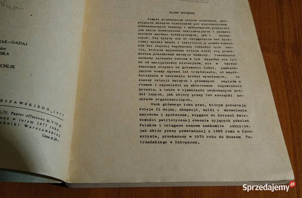 Podhale w czasie okupacji 19391945 pod red Gdańsk