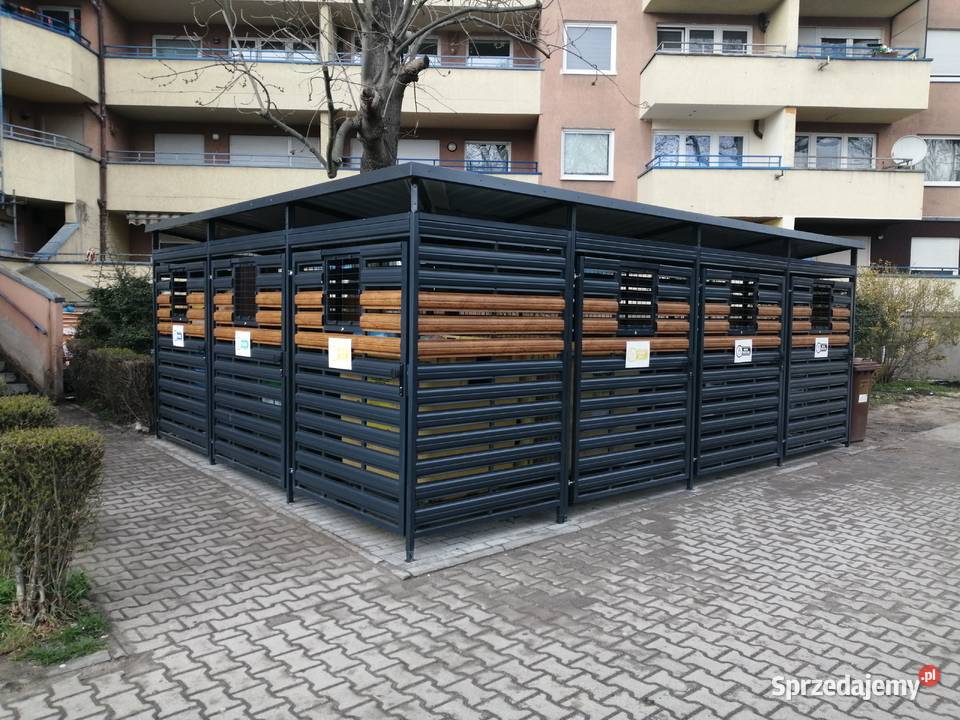 Wiaty śmietnikowe altany zadaszenia Dom i Ogród