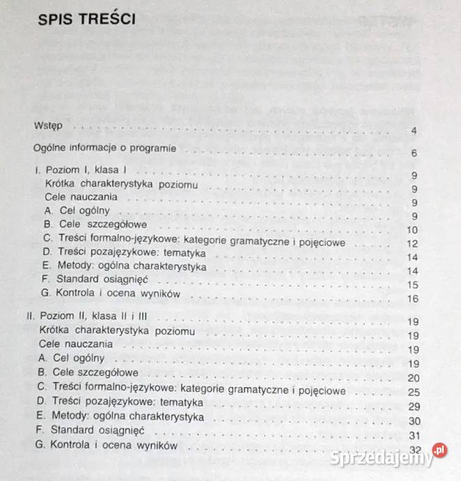 Program nauczania języka niemieckiego poziom Pozostałe Chełm