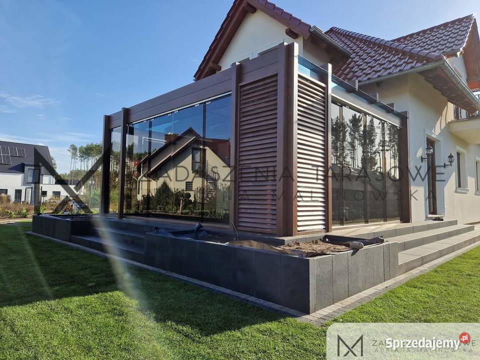 Zabudowa tarasu Ogród zimowy Nowoczesne pergole sprzedam