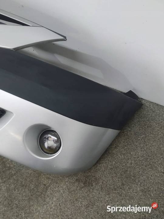 ZDERZAK PRZÓD SREBRNY Dacia Logan I 20042012 Rok produkcji 2007 Zderzaki