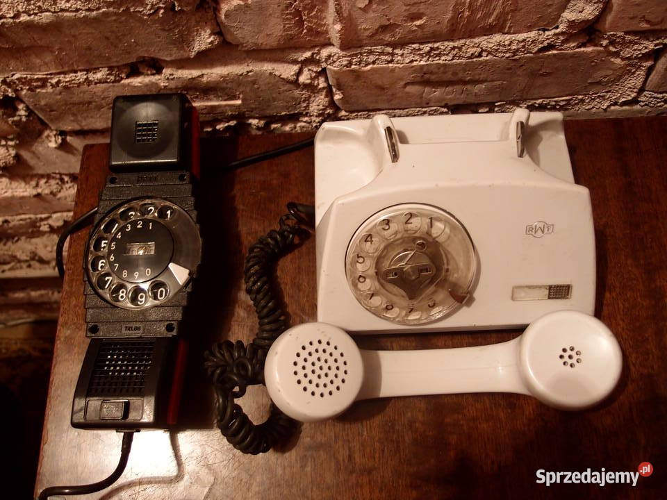 Starocia z dawnych lat aparat telefoniczny RWT i Łódź sprzedam