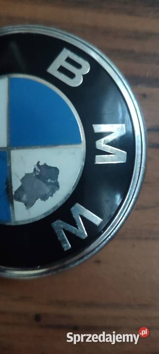 Emblemat klapy pokrywy tył BMW E30 51141872969 Szczecinek