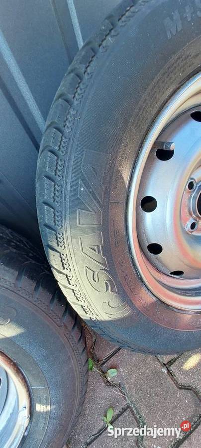 opony zimowe z felgą koła Citroen Berlingo I