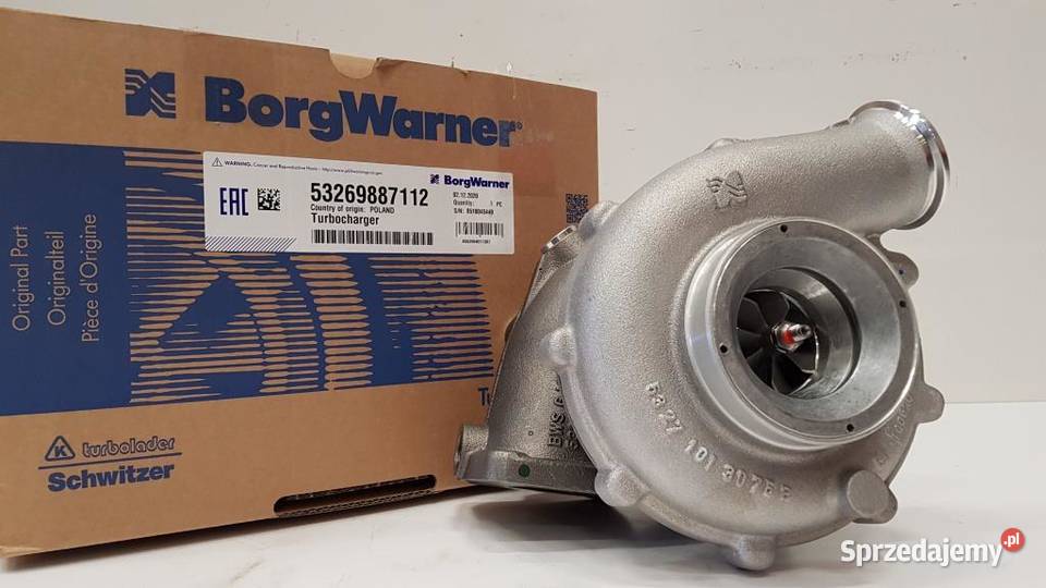 Turbosprężarka BorgWarner KKK 53269887112