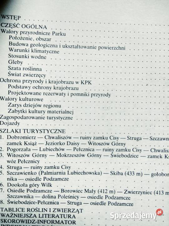 Książ Park Krajobrazowy książki outlet używane mazowieckie Warszawa