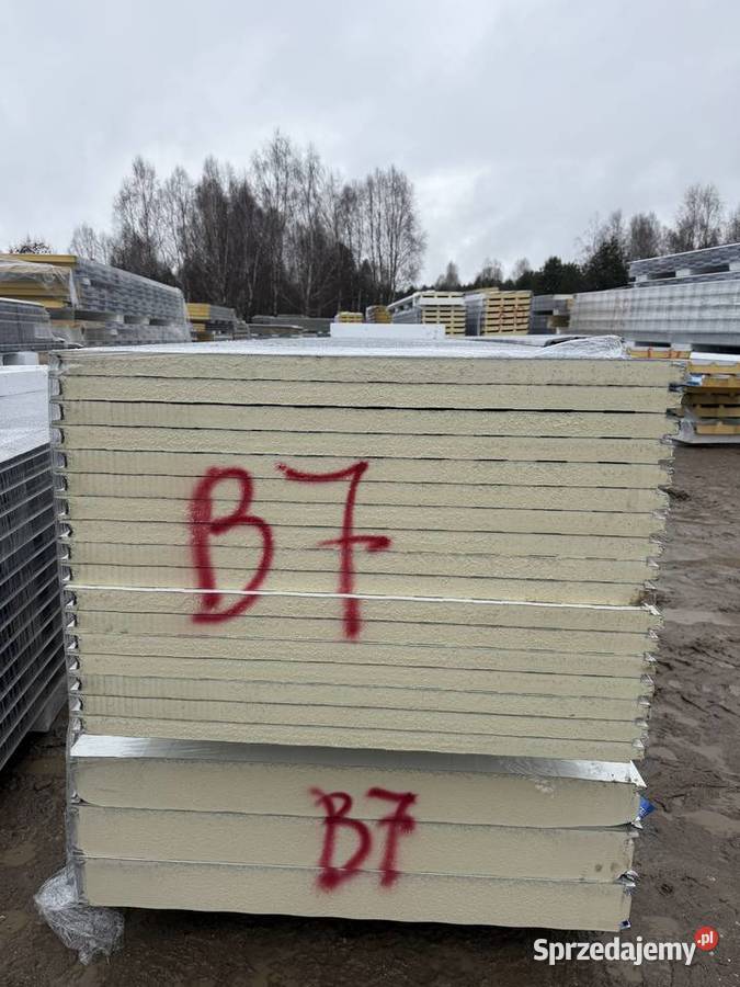 Płyta warstwowa piana PIR i WEŁNA Bryzgów sprzedam