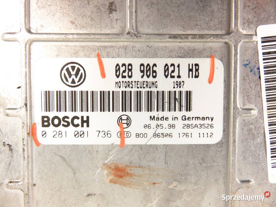 STEROWNIK FORD GALAXY I WGR 19 TDI 110 AFN