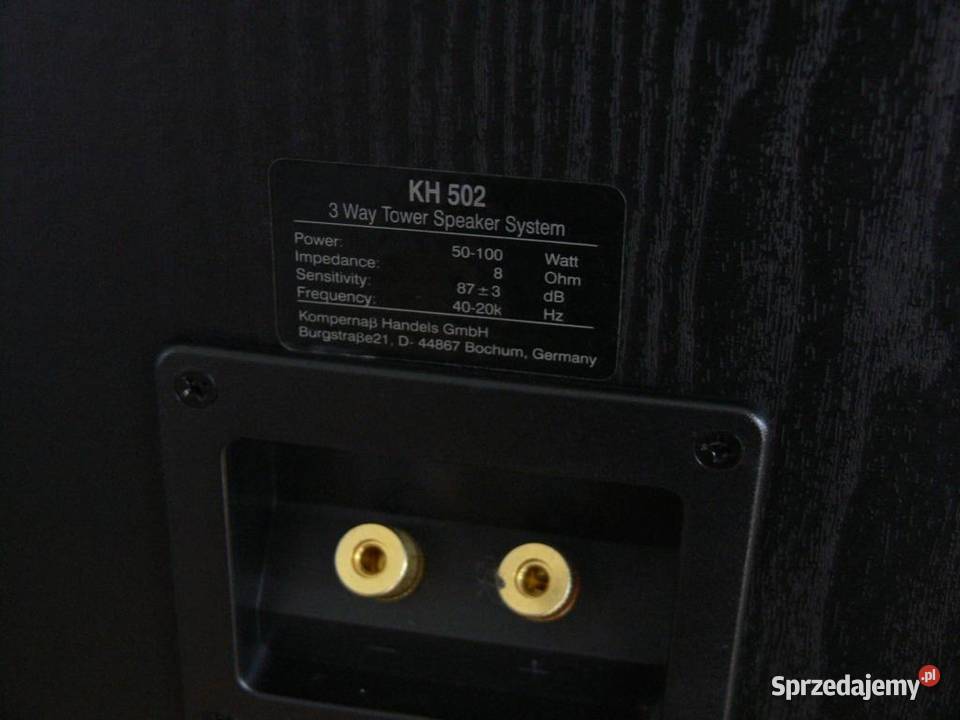 Audiofilskie kolumny KH502 WYSYŁKA Jasło