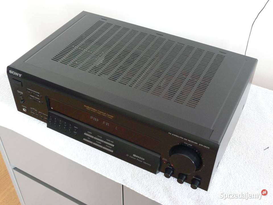 Amplituner Sony STRDE215 RDS mocny i sprawny Jasło