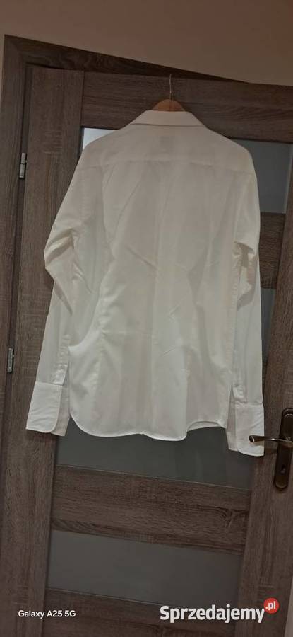 Koszula biała firma OMEGA VISION SLIM Krasnobród