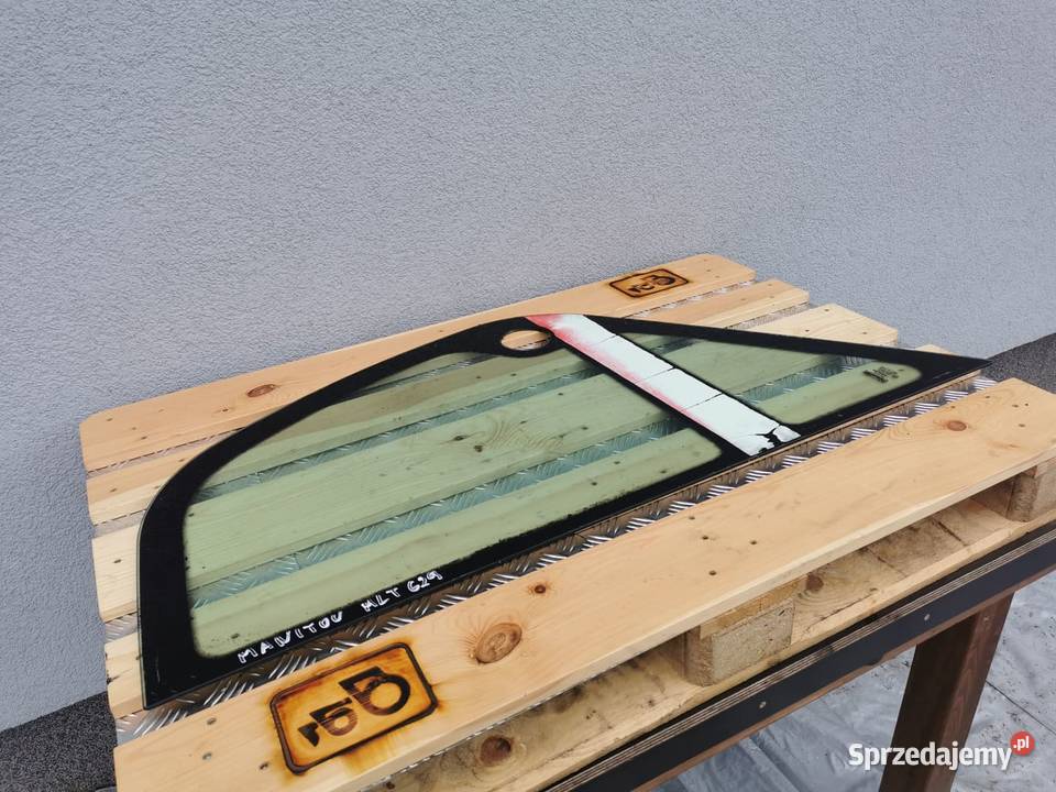 Manitou MT 932 szyba boczna kabiny Wilkowo