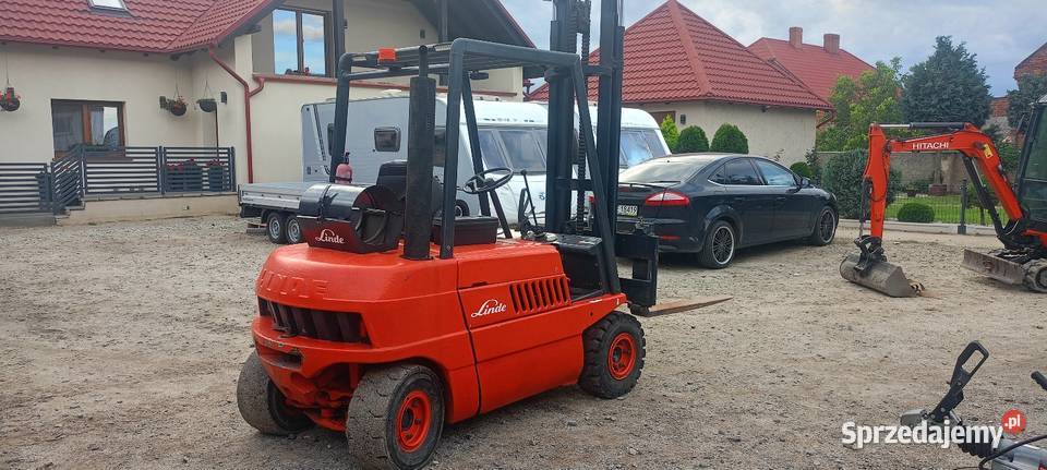 Wózek widłowy Linde h30 LPG duplex 37m Linde Leszno