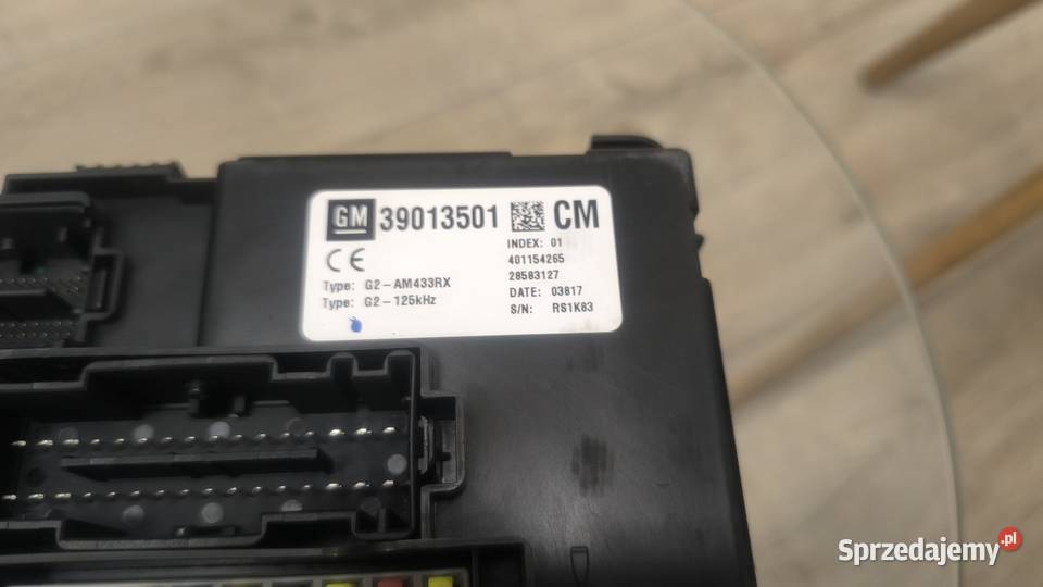 Moduł nadwozia komfortu BCM Opel Meriva B Zabrze