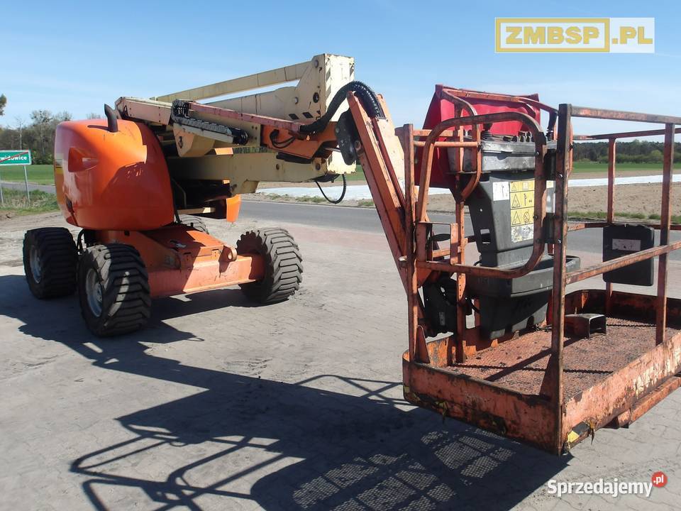 Podnośnik koszowy przegubowy 16m JLG 450AJ Maszyny budowlane wielkopolskie Pleszew